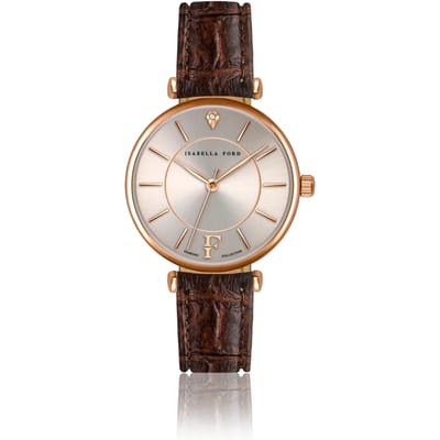 Lederen horloge voor vrouwen Isabella Ford Sophia