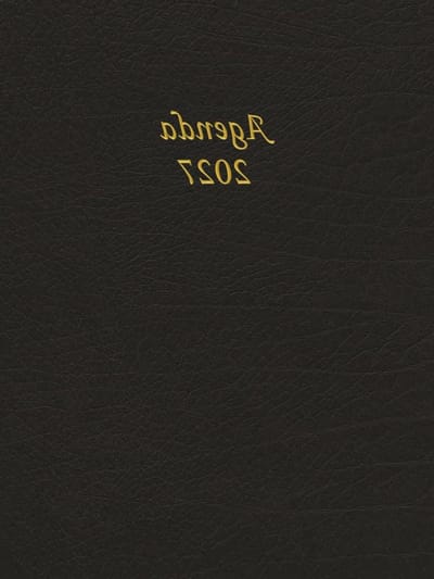 Agenda 2027 A4 - weekplanner - 2 pagina's per week - overzichtelijke tijdindeling van 06:00 tot 22:00 - SnelShoppen