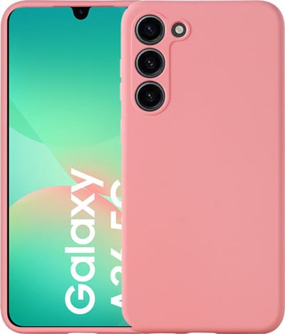Hoesje geschikt voor Samsung Galaxy A26 hoesje zacht siliconen- Arara backcover - Roze