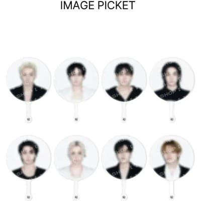 [Vroege Toegang] Officiële Stray Kids Wereldtournee RUN IT SEOUL MD 050 Type: IMAGE PICKET / Type2: Bbokari