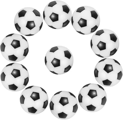 Tafelvoetbalballen Set - Mini Voetbal Vervangers - Spel Verbeteren - Stevig Hars Materiaal - 16 Stuks - Multicolor