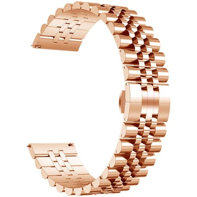 Amazfit Bip Jubilee stalen band (rosé goud)