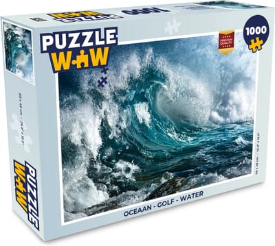 Puzzel Oceaan - Golf - Water - Legpuzzel - Puzzel 1000 stukjes volwassenen