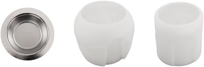 Beton Mal Set - Kaarsenhouder Mal - Huis Decoratie Maken - Flexibele Siliconen - 19 x 13 x 11 cm