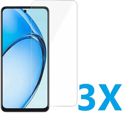 Screenprotector Glas - Tempered Glass Screen Protector Geschikt voor: OPPO A40 / A40m - 3x