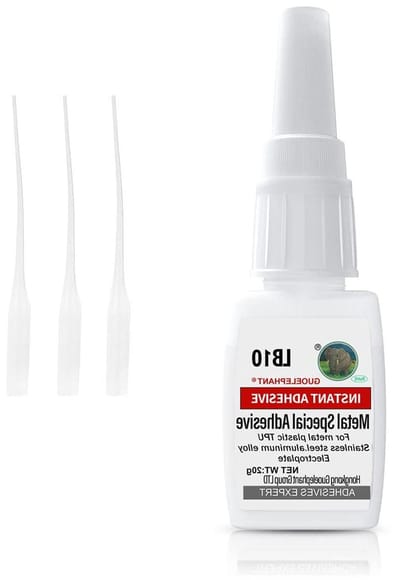 Metaal Lijm - Sterke Kleefstof - Repareren en Bevestigen - Sneldrogend Formule - 20 gram - Transparant