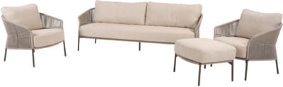 Florence loungeset 4-delig terre 4 Seasons Outdoor
