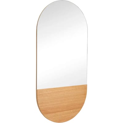 Ovale wandspiegel Hubsch Interior Crescent