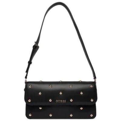 GUESS schoudertas Sadie Flap Shoulder Bag Black zwart