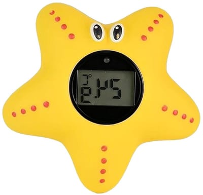 Waterthermometer Kinderen - Badmeter Baby - Veilig Baden - Duidelijk LCD Display - 6 cm - Uniek