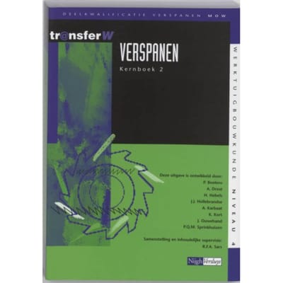 Verspanen / 2 / Tekstboek - Transferw - P. Boelens