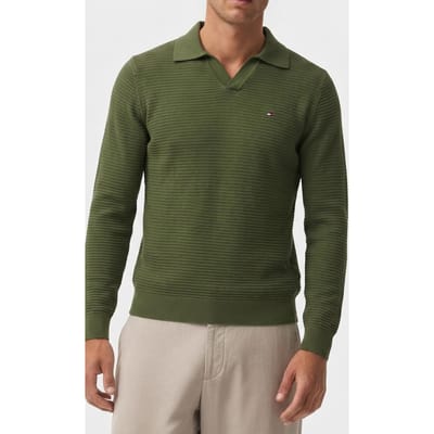 Tommy Hilfiger Seasonal Structure Sweater Mountain Pine Taglia: S | Maglioni a maglia Outlet | Uomo