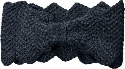 Clayre & Eef Hoofdband Vrouwen 10x22 cm Grijs Synthetisch
