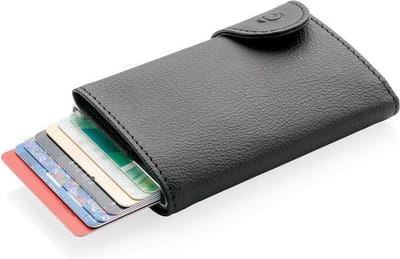 C-Secure aluminium RFID kaarthouder & portemonnee