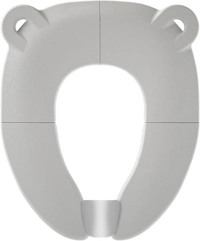 Opvouwbare WC-bril - Draagbaar Toiletkussen - Zindelijkheidstraining - Ruimtebesparend Inklapbaar - 35 x 30 cm - Blauw