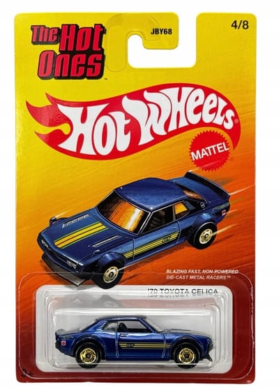 Hot Wheels '70 Toyota Celica The Hot Ones 4/8 - Metalen model