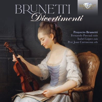 Fernando Pascual, Isabel López, Pere Joan Carrascosa - Brunetti: Divertimenti (CD)