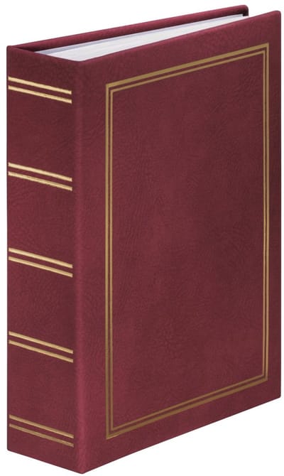 Hama "London" Slip-in Album for 200 Photos w. a Size of 9x13 cm Bordeaux