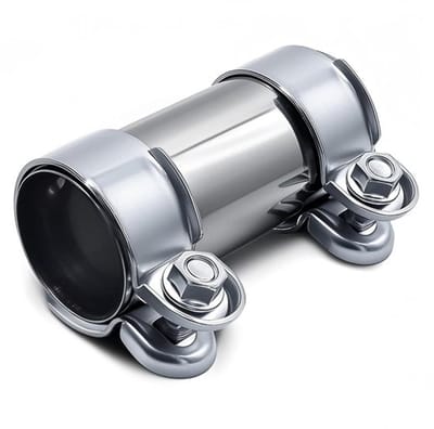Uitlaatklem 50 mm - Buisconnector - Roestvrij Staal - Universele Uitlaatklem - Motorfietsen/Auto's - Hoge Corrosiebestendigheid - Pijpconnector