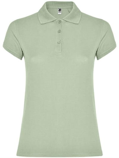 Roly - Star Dames Polo - Mist Green 264 maat M