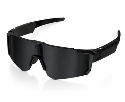 Pelor AI Vision Pro Fietsbril met Camera - Bluetooth Audio - Sportbril - Fietsbril - Zonnebril - HD Video - Surround sound - Zwart