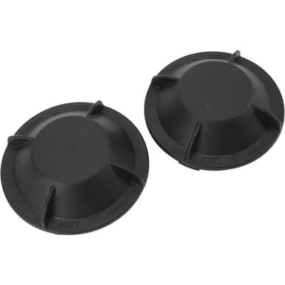 1 Paar Koplamp Achterkap ABS Stofdicht Koplamp Achterste Socket Kap voor ZX?10R 2011?2020 black