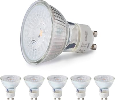 6-pack Dimbare GU10 LED Lampen Warm Wit 2700K - Energiezuinig en Langdurig