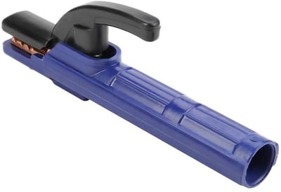 Dailygoody - 300A Elektrodenhouder - Isolatie - Handige lasklem - Blauwe handgreep - Koperlasklem - Ideaal voor lassen - 20,5 cm