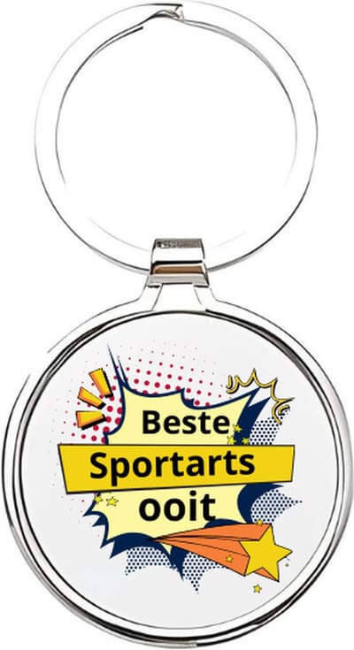 Akyol - beste sportarts ooit Sleutelhanger - Sport - de beste sportarts - sportarts - sportartsen - sport - artsen - ziekenhuismedewerker - huisarts - verpleegkunde - verzorger - verpleegkundige - verzorgster - medicus - 4 x 7,5 CM