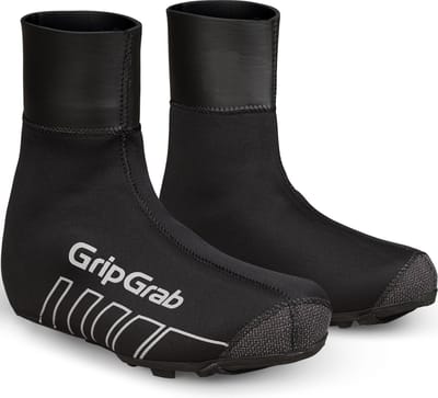 GripGrab - RaceThermo X Waterproof Winter MTB Gravel Fietsoverschoenen Mountainbike - Zwart - Unisex - Maat S