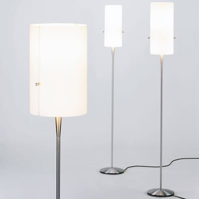 Serien Lighting serien.lighting Club S LED vloerlamp, aluminium