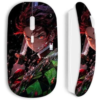 Souris sans fil - Maniacase - Demon Slayer - Tanjiro Kamado - Design manga - Récepteur USB inclus