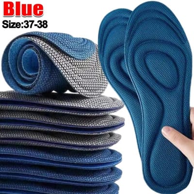20 stuks Geheugenschuim Orthopedische Binnenzolen Schoenen Mannen Vrouwen Nano Antibacteriële Ontgeurende Binnenzool Zweetabsorptie Hardloop Kussen 1pair gray