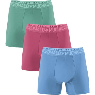 Muchachomalo Heren Boxershorts – 3 Pack Bamboe – Zacht Ondergoed – Maat XL - Mannen Bamboo Onderbroeken