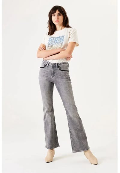 GARCIA U40116 Dames Superslim Fit Jeans Gray - Maat 26