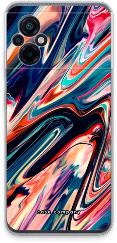 Case Company® - Hoesje geschikt voor Xiaomi Poco M5 hoesje - Quantum Being - Soft Cover Telefoonhoesje - Bescherming aan alle Kanten en Schermrand