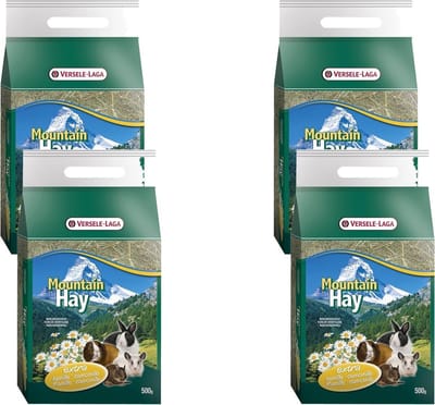 Versele-Laga Bergweidehooi 500 g - Ruwvoer - 4 x Kamille