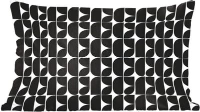 Sierkussens - Kussentjes Woonkamer - 60x40 cm - Modern - Geometrisch - Zwart