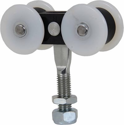 Henderson Hangrol met draaideind - deurdikte 40-52 mm - 3 m hoogte - voor metalen deuren - staal / nylon - max 200 KG
