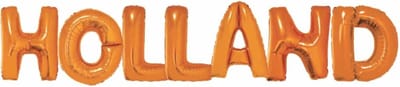 Folat - Holland - Oranje - Ballon- Set van7 - Folie - Ballonnen