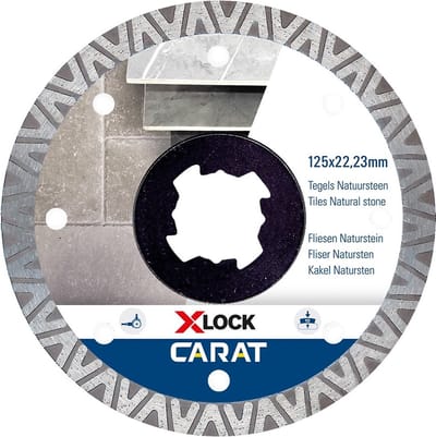 Diamantzaag X-Lock Tegels 125X22,23mm - CTXLOCK125