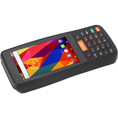 Scanner de codes-barres Lecteur de QR code Collecteur de données Scanner d'inventaire 100-240V AC pour Android 6.0 Prise US