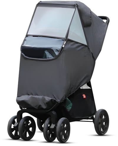 Luxegoed Zonnescherm Buggy - Verstelbaar - Waterdicht - Zonnescherm met UV Bescherming - Eenvoudig te bevestigen - Zonnedoek