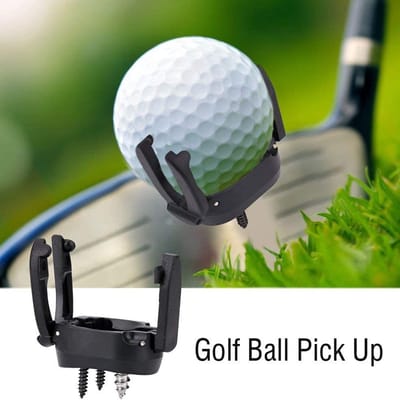 Golfbal pick up - Golfbal pakker Putter - Schroeven bevestiging - Voor de Putter - Golfbal hengel - Ball retriever - Golfaccesoires - Golfclubaccesoires - Golfbal oppak systeem - Zonder te bukken - Golfbal zuignap