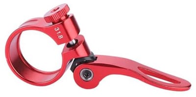 Aluminium Quick Release Zadelpenklem 31.8 mm voor Racefietsen