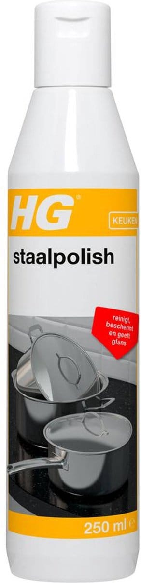 6x HG Staalpolish 250 ml