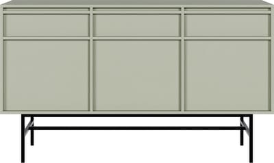 Selsey Evo - Drie-deurs staande kast 154 cm - Salie