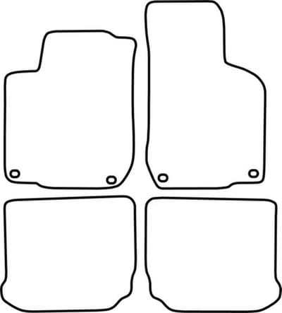 Automatten | Mattenset Volkswagen Golf IV - 2001 - 2003