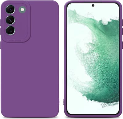 Cadorabo Hoesje geschikt voor Samsung Galaxy S22 PLUS in FLUID MAT PAARS - Beschermhoes gemaakt van flexibel TPU silicone Cover Fluid Case