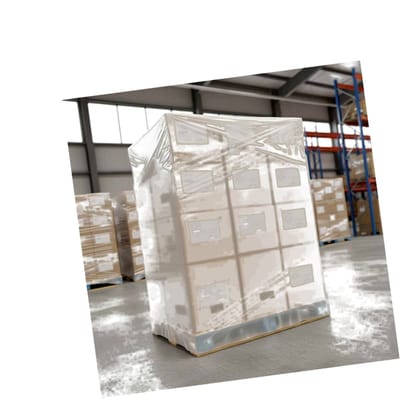Inpakr Krimphoezen 1 rol - 1270x1080x1800 mm - 100 micron - Transparant - LDPE